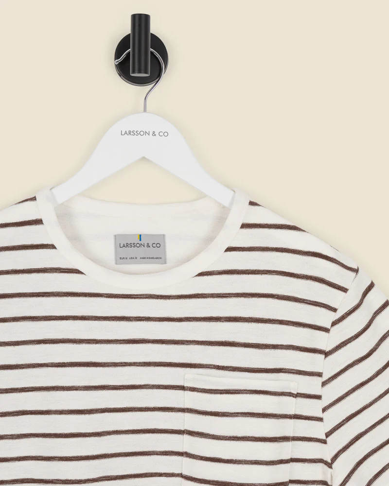 Striped Towelling T-Shirt - Image 20