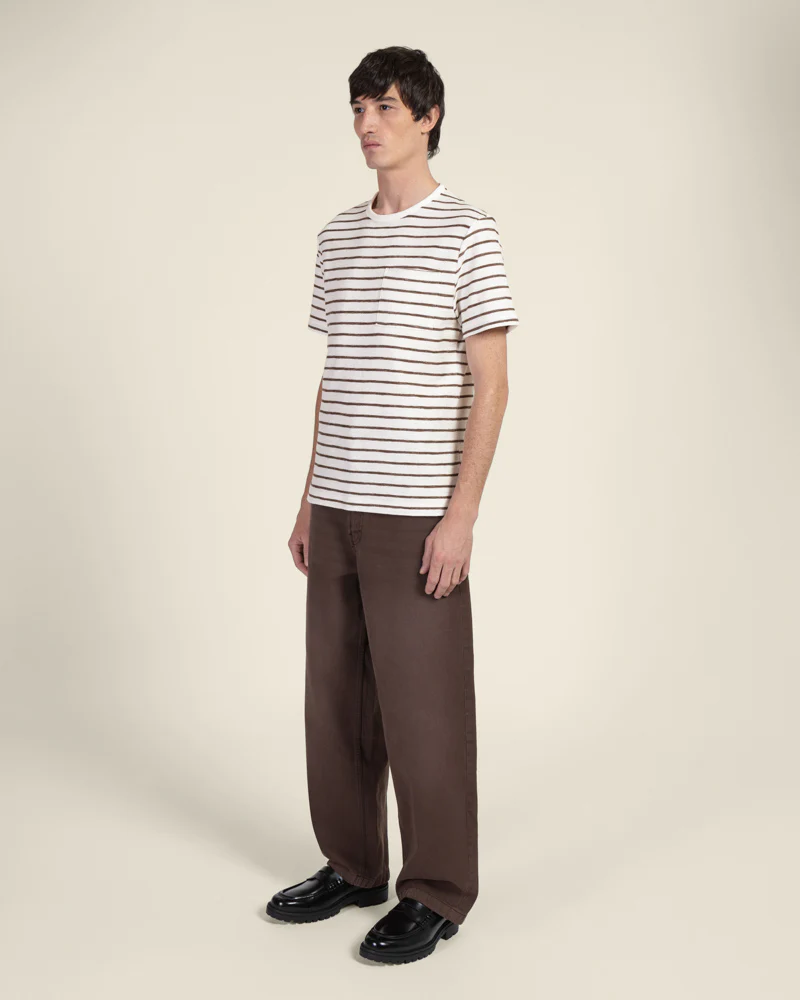 Striped Towelling T-Shirt - Image 24