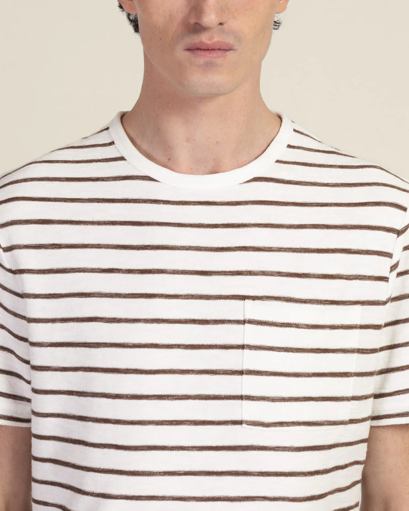 Striped Towelling T-Shirt - Image 28