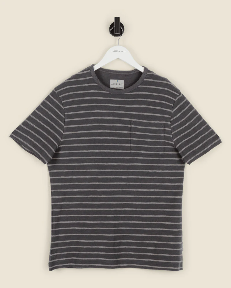 Striped Towelling T-Shirt - Image 6