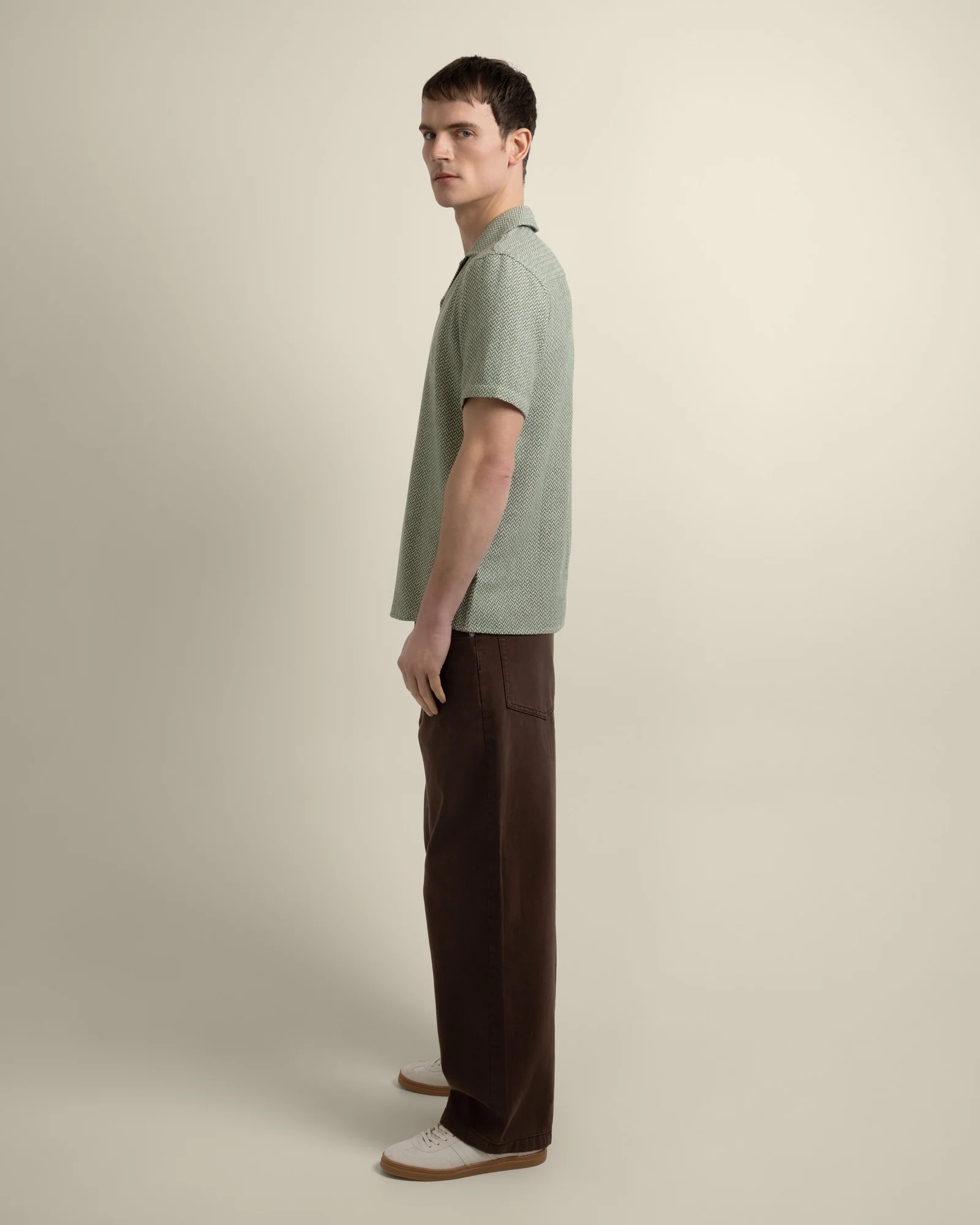 Wray - Chevron Short Sleeve Shirt - Image 5